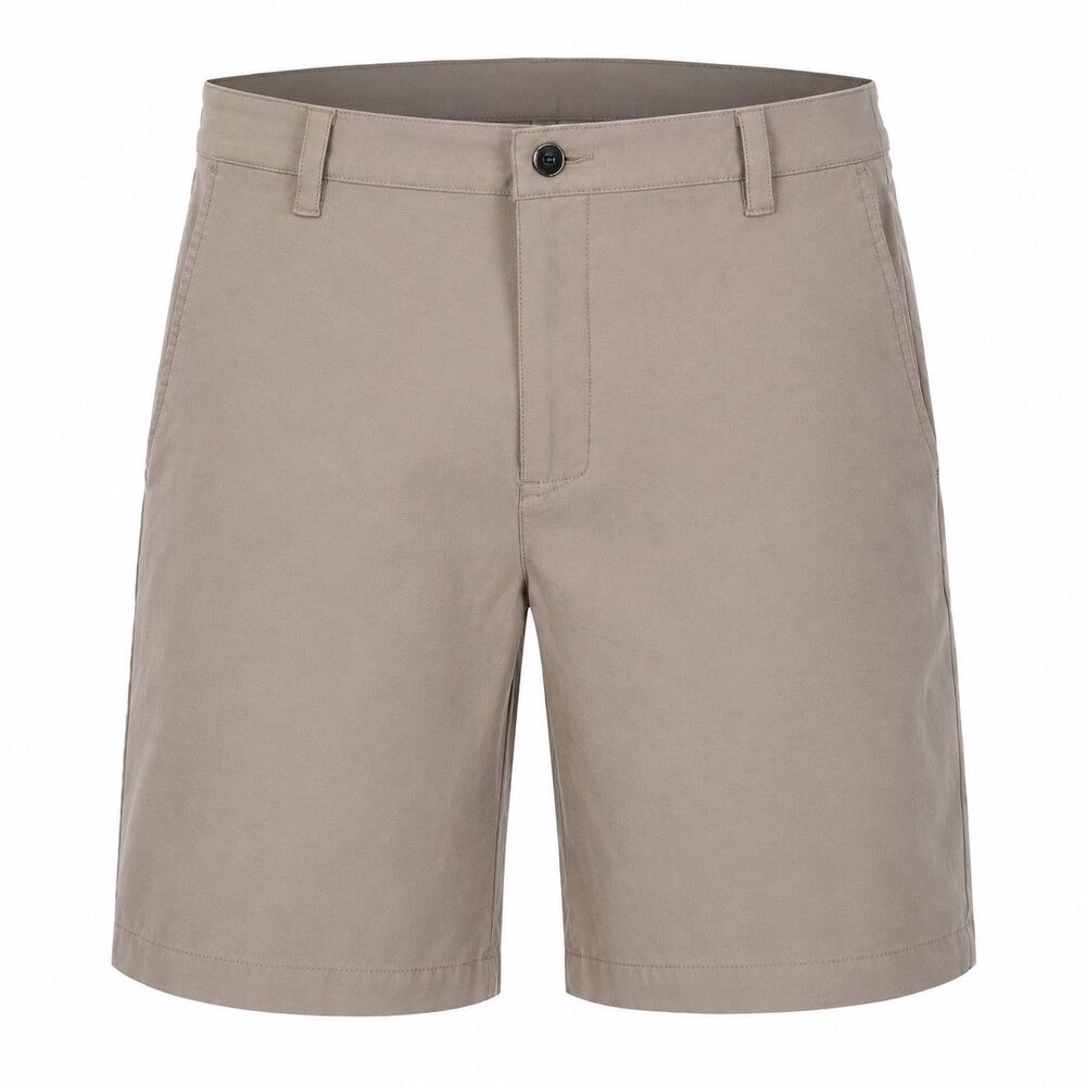 Banana Republic Pull-On Performance Shorts Men's 38 Beige Flat Front Comfort